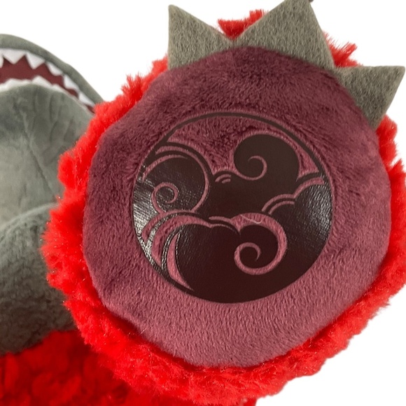 Build-A-Bear Great Wolf Lodge MagiQuest Charlock Red Dragon Plush 17” - Picture 9 of 12